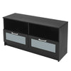 Modern 106cm TV Unit Cabinet Stand Media Lowboard Sideboard Livingroom Furniture