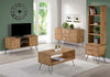 Industrial Wooden Sideboard Cabinet Cupboard Storage Furniture Drawers & Doors