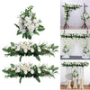 3pcs Artificial Flower Row Wedding Party Table Centerpiece Arch Flower Garland