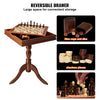 18" 3-IN-1 Chess Checkers Backgammon Table Combo Game Table Furniture Set
