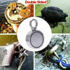 500KG Fishing Magnet Double Sided Round Recovery Salvage Neodymium 75mm