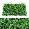 Artificial Plant Greenery Wall Hedge Grass Leaf Mat Fence Foliage Panel 60x40cm