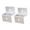4PCS Solar Panel Mounting Z Type Holder Brackets for Motorhome Caravans Yacht UK