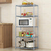 5 Tier Metal Storage Shelf Floor Standing Home Office Shelving Organizer Rack