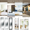 Large Over The Door Mirror Wardrobe Wall Mirror Make up Full Length Hanging Door
