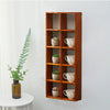 Wall Mounted 10 Cubes Organizer Wooden Floating Storage Display Shelf Cabinet