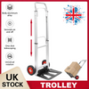 Heavy Duty Folding Portable Hand Sack Trolley Truck Barrow Cart with 2 Wheel