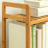 3/4/5 Tier Bookcase Shelving Unit Wood Bookshelf Free Standing Storage Display