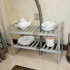 Under Sink Storage Shelf Shelves Organizer Space Saving Tidy Rack Cupboard