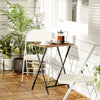 Folding TV Tray Set of 2 Camping Party Picnic Table Laptop Table Outdoor