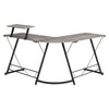 L-Shape Corner Gaming Desk Computer PC Workstation Writing Table Two Worktop NEW