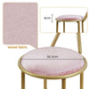 1x Heavy Dressing Stool Velvet Bedroom Makeup Vanity Chair Seat Dragonfly Chair