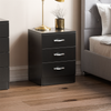 Bedside Chest 1 2 3 Drawer Wood Bedroom Storage Furniture Cabinet Unit