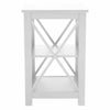 Wooden White Bedside Table Cabinet Small Side End Table Nightstand Storage Shelf