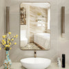 81 x 51cm Bathroom Wall Mirror Rectangular Wall Hanging Mirror Rounded Corner