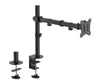 VonHaus Monitor Mount - Single Arm Desk Clamp Stand for 13-32" VESA Screens