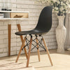 4 Sets of Retro Wood Style Eiffel Dining Chairs Office Computer Desk Seat NEW