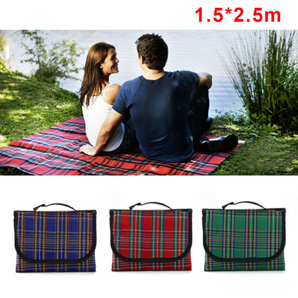 1.5X2.5M Extra Large Waterproof Picnic Blanket Travel Outdoor Beach Camping Rug