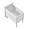 Small Ottoman Blanket Toy Box Chest Bench Seat Storage Cabinet 50 cm