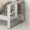 2 Tier Stainless Steel Shower Shelf Bathroom Rack Storage Organiser Caddy Rack