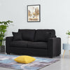 2, 3 Seater Linen Fabric Sofa Couch Settee Armchair with 2 Pillows Living Room