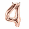 Rose Gold Happy Birthday Bunting Banner Balloons Tinsel Curtain DECORATIONS