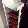 Wooden Shoe Rack 7 Tier Storage Shelf Unit Cabinet Organiser Footwear Stand Home