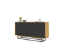 Loft Retro Industrial Sideboard Vintage Oak TV Unit Cabinet Cupboard TV Stand