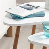 Loft Range Set Of 2 Nesting Tables - White - Side table Living room bed end