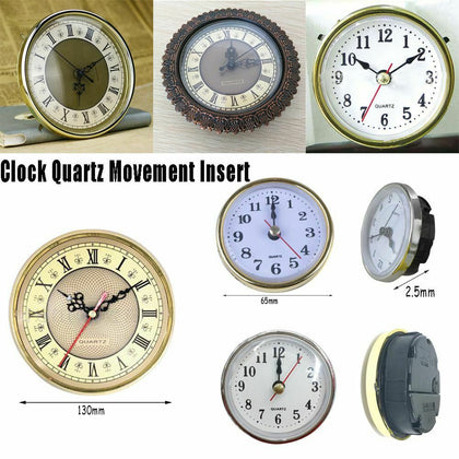 Roman Numeral Clock Quartz Mechanism Movement Insert Repair Replacement Parts