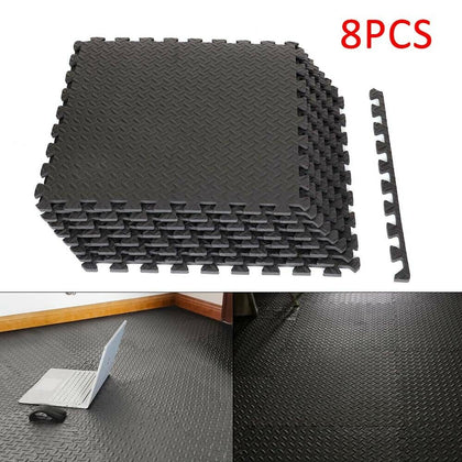 60*60cm Interlocking Mat Yoga Exercise Gym Fitness Gymnastics Foam Floor Mats