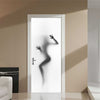 88cm Width Europe Sexy Shower Door Stickers Murals Art Home Toilet Decoration