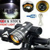 Super Bright LED Mountain Bike Lights Bicycle Torch Front Lamp Rechargeable UK
