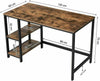 Industrial Computer Desk Rustic Metal Furniture Vintage Compact Office Study Leg