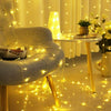 300 LED Curtain Fairy Lights Indoor/Outdoor Wedding Party  Garden Decor