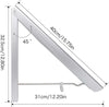 STAINLESS STEEL FOLDING WALL HANGER PORTABLE CLOTHES STORAGE ORGANISER