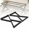 2x Industrial Metal Table Legs Computer Desk Bench Frame Feet Furniture Legs