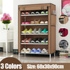 5 Tier Shoe Rack Cabinet Closet Storage Organiser Stand Shelf