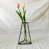 Creative Art Style Retro Iron Line Flowers Vase Metal Plant Holder -