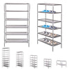 2/6/10 TIER SHOE STORAGE RACK ORGANISER CABINET SHELF F/ 6/18/30 PAIRS New