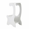 Small Round Side Table Room Tea Coffee Lamp Plant Stand Modern White Furniture