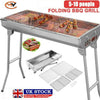 Folding BBQ Charcoal Barbecue Grill Steel Stainless Garden Picnic Camping Stove