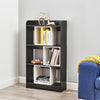 Movable Cube 3 Tier Wooden Bookcase Bookshelf Storage Shelf Unit Display Stand