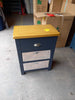 Charcoal Grey Painted Small Console Table-SLIGHT SECONDS-FC40-F825