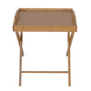 Folding Tea Dining Table Wooden TV Side Laptop Snack Coffee Picnic Garden Desk