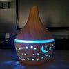 Electric USB Air Diffuser Aroma Oil Humidifier LED Night Lights For Home 300ml