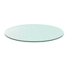 Clear Tempered Glass Round Table Top Protective Cover30-90cm Living Room Table