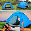 Pop Up Tent Automatic 3-4 Man Person Family Tent Camping Festival Shelter Beach.