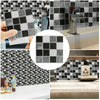 18X Kitchen Tile Stickers Bathroom Mosaic Sticker Self-adhesive Wall Home Decor