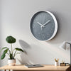 Wall Clock Illuminated / Solid Numerals Silent Retro Chic Decor 12-13inch Clocks
